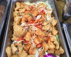 Thai Style Fish 泰式鱼片 | Customer Photo | Xin Yi Pin Catering Pte Ltd