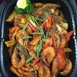 参巴虾 Fried Sambal Prawn