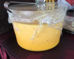 Chilled Mango Cream w Sago | Customer Photo | ECreative Catering Pte Ltd