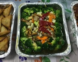 Sautéed Broccoli & Cauliflower with Mushrooms | Customer Photo | On & On Diners