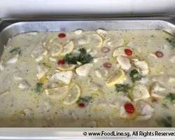 Baked Fish with Cream Sauce | Customer Photo | Brightaste Food Pte Ltd (Previously Shugar Gourmet).