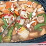 Braised Egg Beancurd and Vegetables in Silky Egg Gravy