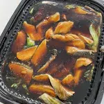 Baked Salmon w Teriyaki Sauce