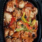 Roasted Chicken Chop with BBQ Sauce