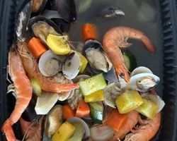 Seafood Nage (Seafood Stew) | Customer Photo | Stamford Catering