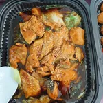 Baked Salmon w Teriyaki Sauce