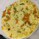 Butter Garlic Rice with Raisins