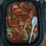 Grilled Garlic and Black Pepper Prawn