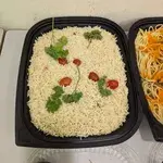 Herb Garden Rice Pilaf with Fresh Garlic, Basil, Thyme and Oregano