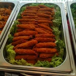 Ebi Prawn Fritters with Wasabi Aioli