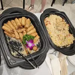 Vegetarian Spring Roll with Sweet Sauce