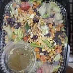Festive Salad with Sweet Potato, Feta, California Walnut with Lemon Vignette