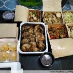 Western Family Set (6 Pax) (Staple: Pasta - Cream Sauce) (Staple: Pilaf Rice) (Meat: Baked Chicken (6 halves)) (Fish: Fried Fish Fillet with Cheese Dipping) (Side: Gratinated Ratatouille) (Dessert: Mango Pudding)