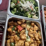 Sauteed Broccoli & Cauliflower w Crab Meat