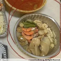 Click to see Prosperity Fortune Platter (Scallop Yam Basket, Seaweed Corn Rolls, Spring Rolls, Seasoned Baby Octopus, Golden Money Bag) 小八爪鱼，春卷，黄金钱袋，扇贝，海苔鸡肉卷