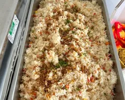 Golden Fried Rice with Crabmeat | Customer Photo | Spark and Flame Catering (The Flame Cafe N Spark Restaurant)