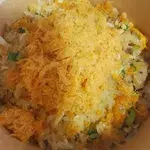 鸡丁肉松蛋炒饭 Diced Chicken&Chicken Floss Fried Rice