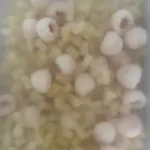 Chilled Almond Beancurd with Lychee & Pineapple