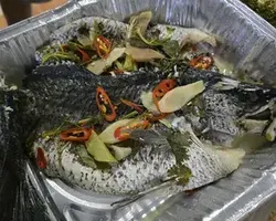 THAI-STYLE SPICED SEABASS - 1KG(Seabass Infused with a Tropical Mix of Thai Spices andTangy Chilli-Lime Marinade) | Customer Photo | Amici Events And Catering