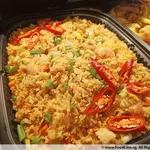 SG Style Laksa Fried Rice with Shrimp 叻沙虾仁炒饭