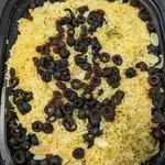 Garlic Butter Rice with Black Olive & Parsley