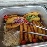 Breaded Fish Fillet w Tartar Dip