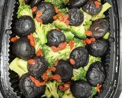 Wok-Fried Broccoli with Mushroom with Oyster Sauce | Customer Photo | The Orange Lantern Gourmet Kitchen