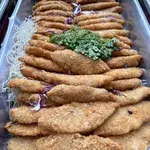 Breaded Fish Fillet w Tartar Dip