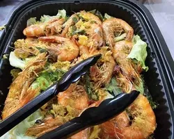 Deep Fried Butter Prawn 牛油虾 | Customer Photo | Xin Yi Pin Catering Pte Ltd