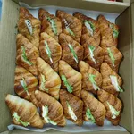 Mini Croissant Sandwiches Set
(20pcs) (Choice of Flavour (5pcs per Flavor): Chicken Ham and Cheese) (Choice of Flavour (5pcs per Flavor): Egg Mayo) (Choice of Flavour (5pcs per Flavor): Tuna Mayo) (Choice of Flavour (5pcs per Flavor): Camembert Cheese)