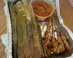 Platter <br>chicken satay & homemade otah | Customer Photo | On & On Diners