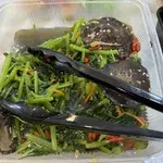 Chinese Spinach with Shiitake in Abalone Sauce