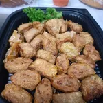 Crisp fried prawn rolls 虾枣
