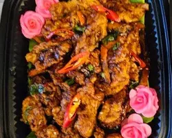 Black Pepper Fish Fillets with bell pepper   (黑椒鱼) | Customer Photo | Bayfront Catering Services