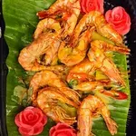 Creamy Buttery Salted Egg Yolk Prawns   (咸蛋虾)