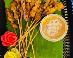 Grilled Chicken Satay with Condiments   (鸡肉沙爹) | Customer Photo | Bayfront Catering Services