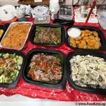 X’mas Cold Platter (Chicken Honey Ham & Mini Cocktail Sausage with Cherry Tomato)