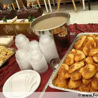 Click to see Winter Truffle Porcini Mushroom Soup with Toasted Garlic Butter Parmesan Cheese Breads
