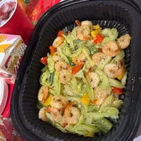 Click to see Garlic Butter Prawn with Celery & Capsicum