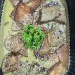 Chargrill Fish Fillet with Creamy Pesto Sauce