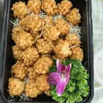 Seafood Crouton with Tartar Dip