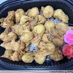 Seafood Wanton with Mayo (炸海鲜云吞和美乃滋酱)