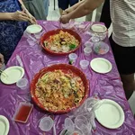 鸿运麻辣脆鱼皮吉祥鱼生配特制黑加仑酱 Luxurious Crispy Mala Fish Skin Yu Sheng with Special Strawberry Blackcurrant Sauce
