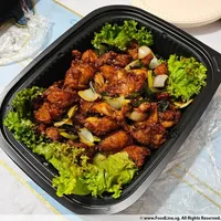 Click to see Crispy Chicken with Dried Chilli & Garlic