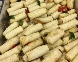 Fried Golden Spring Roll	金黄春卷 | Customer Photo | +ROBERT CATERING SERVICES PTE LTD