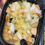 Thai tofu with mixed vegetables