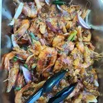 蟹酱鲜虾 Prawn with Crab Sauce