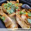 香辣芋葱蒜烤鲈鱼 Pan-Seared Snapper Fish with Spicy Yam, Garlic and Leek | Customer Photo | Stamford Catering