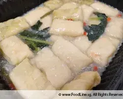 蛋白酱蒸白菜虾卷Steamed Cabbage Shrimp Roll with Egg White Gravy | Customer Photo | Stamford Catering