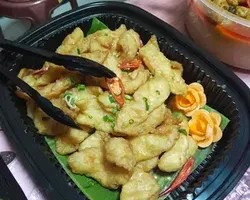 Salted egg York fish 咸蛋黄鱼片 | Customer Photo | Bayfront Catering Services